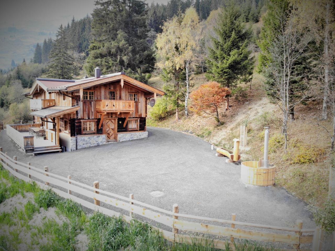 Almhuette Lengau Villa Saalbach-Hinterglemm Exteriör bild