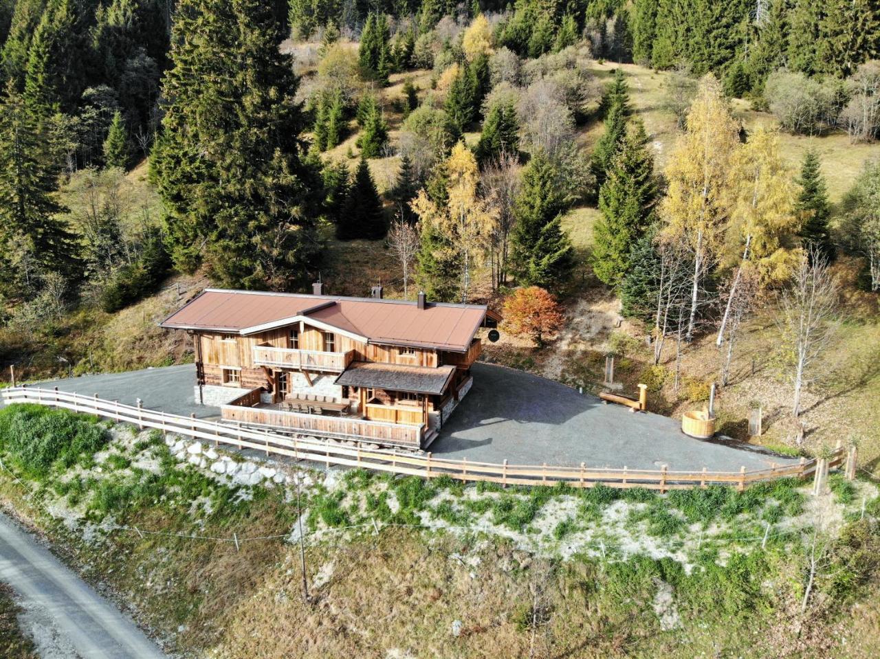 Almhuette Lengau Villa Saalbach-Hinterglemm Exteriör bild